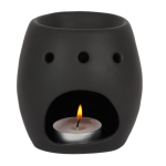 Oil Burner Black Skull